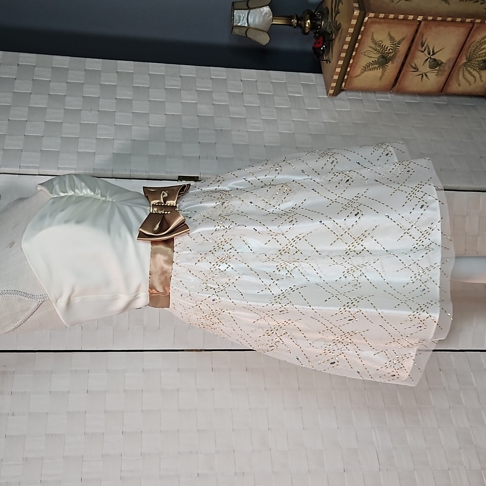 Jessica McClintock Size 7- Strapless Formal Party Dress - Picture 2 of 6